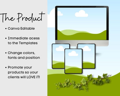 Free Canva Mockup Template Bundle, 100+ Mock Up Digital Product Sales Scenes