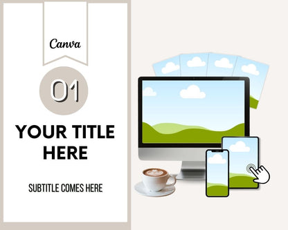 Free Canva Mockup Template Bundle, 100+ Mock Up Digital Product Sales Scenes