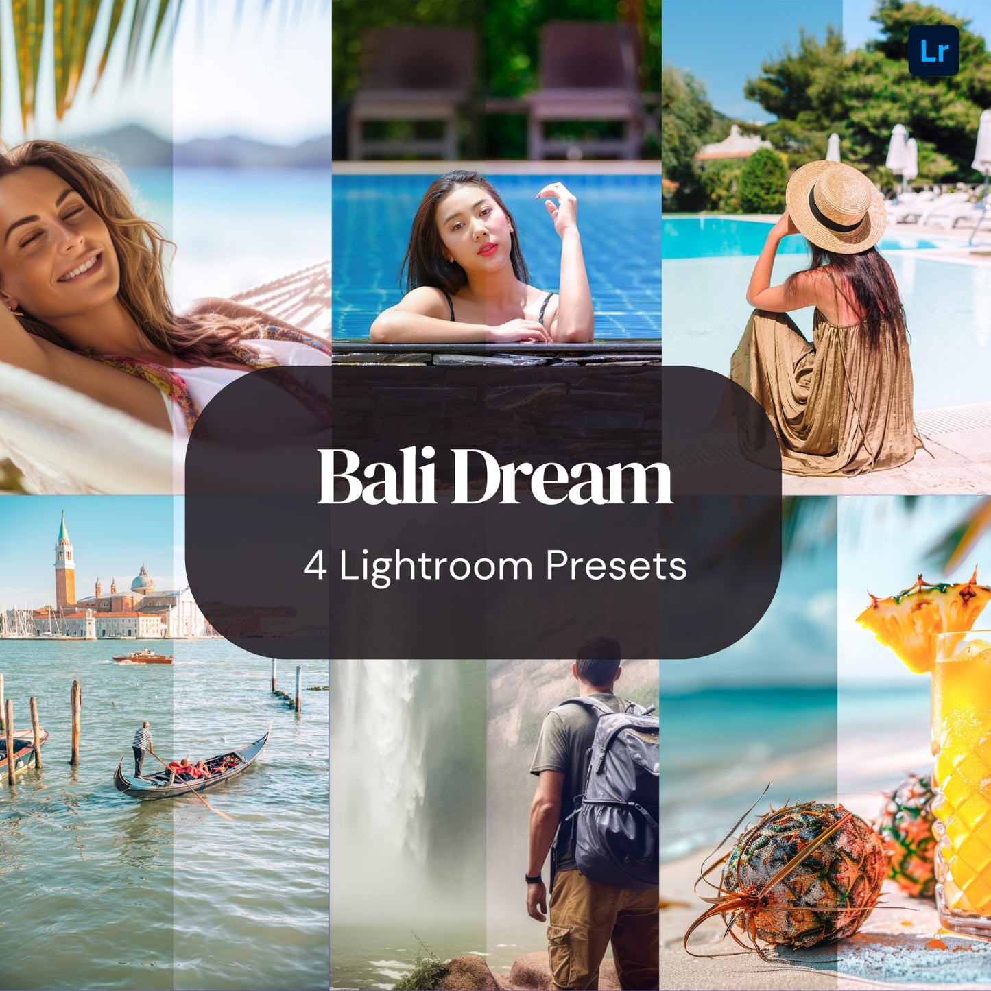 4 Mobile Lightroom Presets, Lightroom Mobile Presets, Instagram Preset, Preset Lightroom, Desktop Presets - Bali Dream , DigitalexpressStore - KosmosMockups