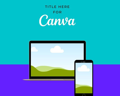 Free Canva Mockup Template Bundle, 100+ Mock Up Digital Product Sales Scenes