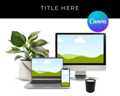 Free Canva Mockup Template Bundle, 100+ Mock Up Digital Product Sales Scenes