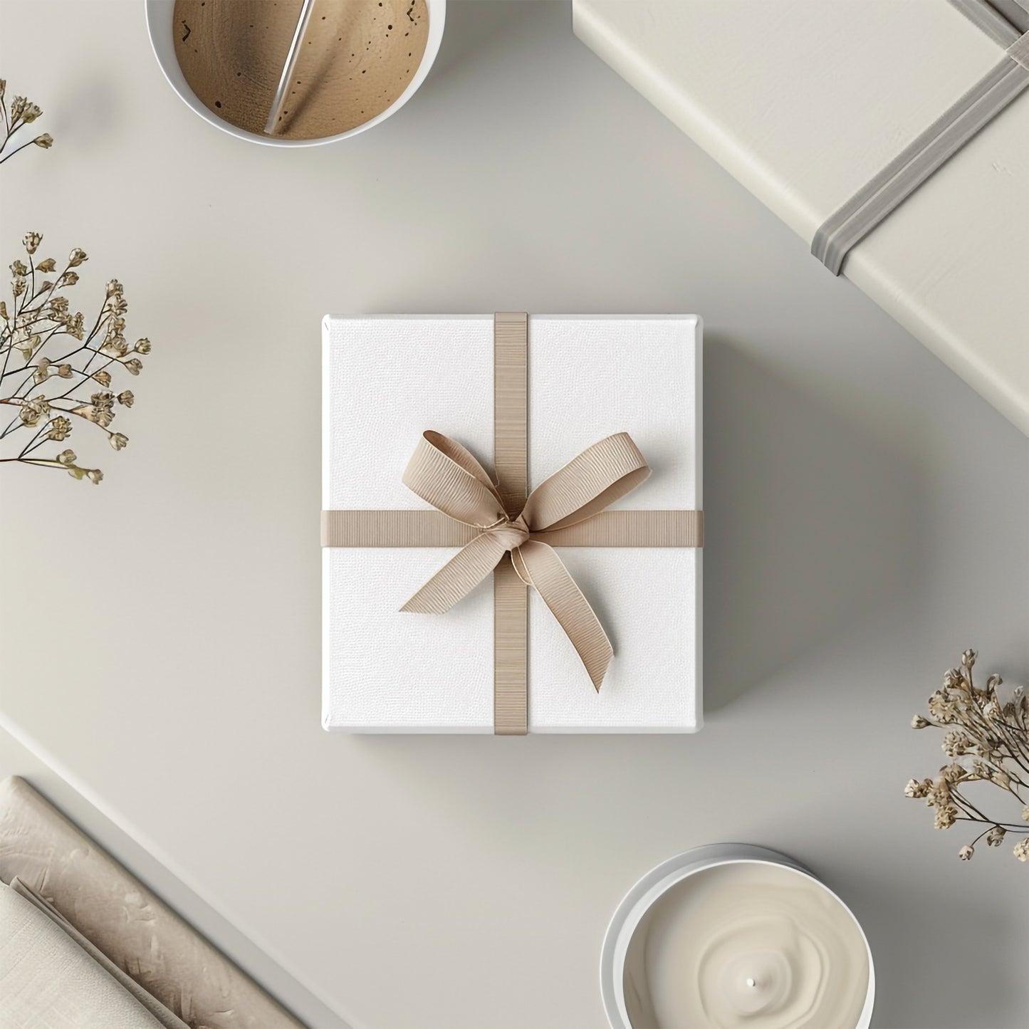 75+ Gift Box and Wrapping Paper Mockup Bundle for Canva Easy Use Transparent PNG Drag And Drop Gift Paper Mockup Product Gift Box Template